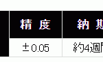 （５）金型代を抑えられる寸法許容精度にて設計を行う